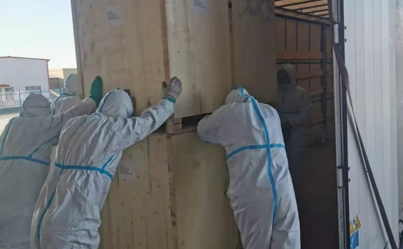 В Тачэн, СУАР реализована погрузка партии сборного...